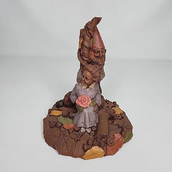 Tom Clark Other - Tom Clark Gnome‎ Sugar and Spice 1984 Sculpture Lovers Courting Rose with COA
